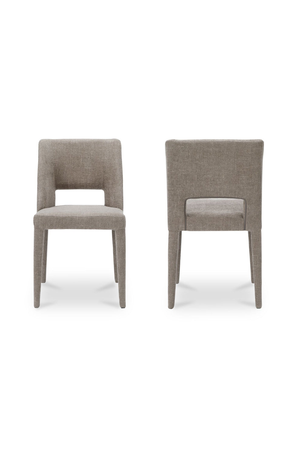   Modern European furniture - Carved Back Dining Chairs (2) - www.oroa.com | Oroa.com