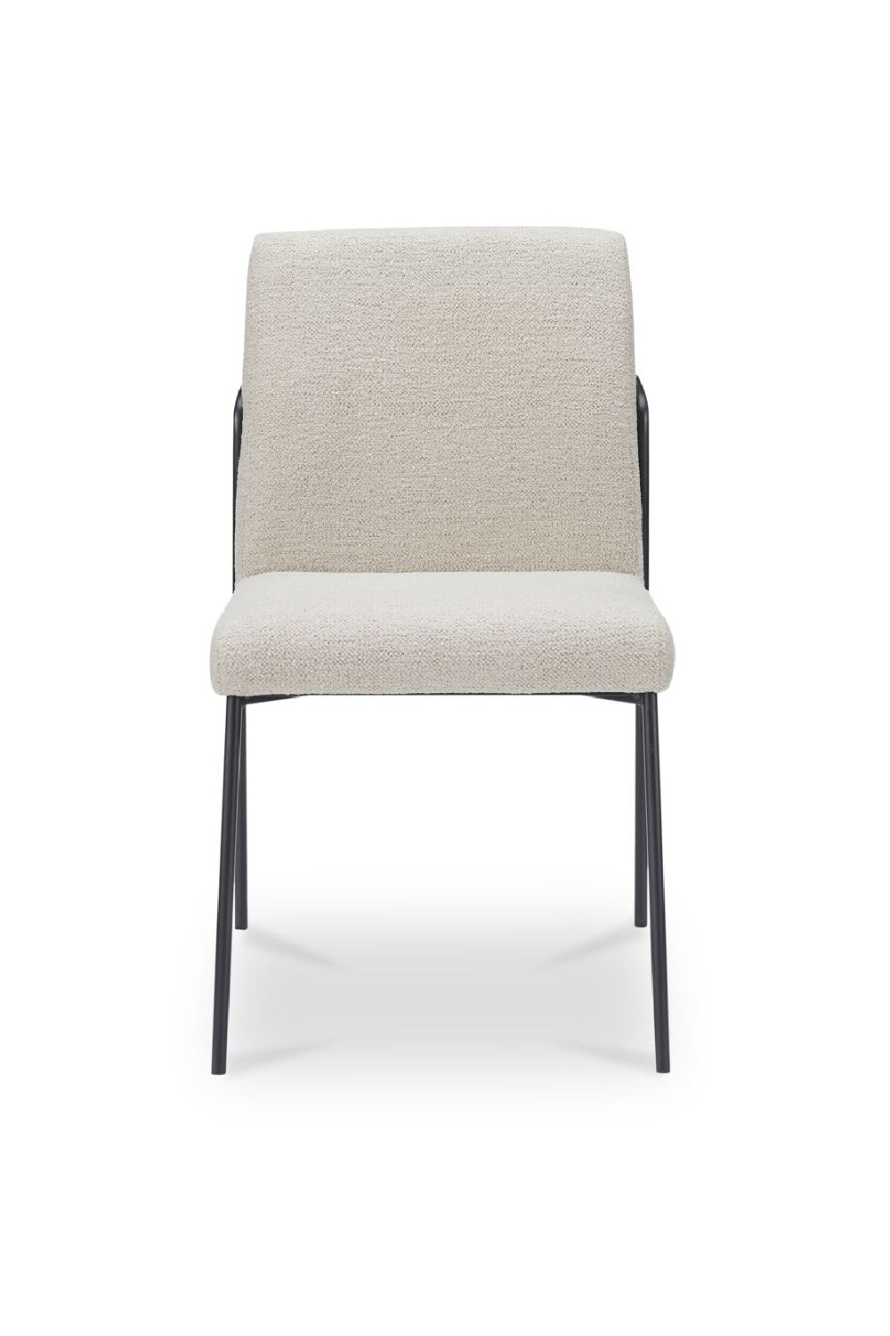   Modern European furniture - Minimalist Padded Dining Chairs (2) - www.oroa.com | Oroa.com