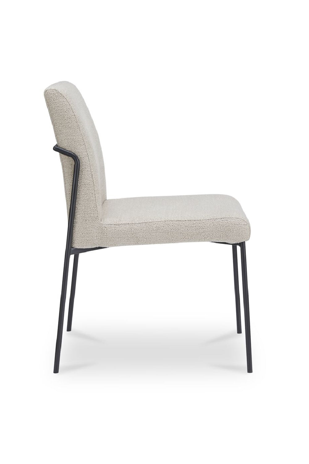   Modern European furniture - Minimalist Padded Dining Chairs (2) - www.oroa.com | Oroa.com