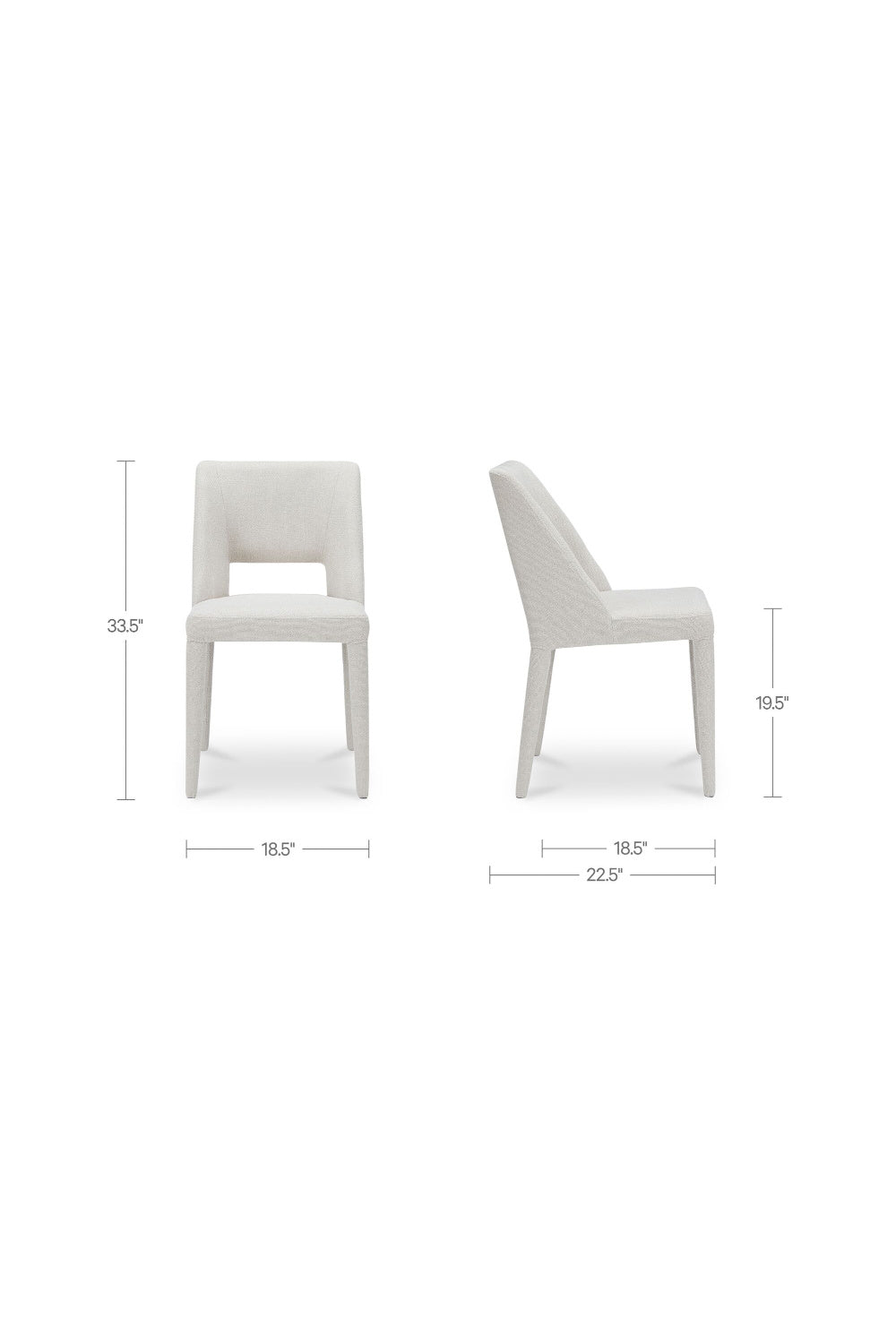   Modern European furniture - Carved Back Dining Chairs (2) - www.oroa.com | Oroa.com