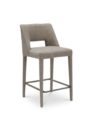   Modern European furniture - Carved Back Counter Stool - www.oroa.com | Oroa.com