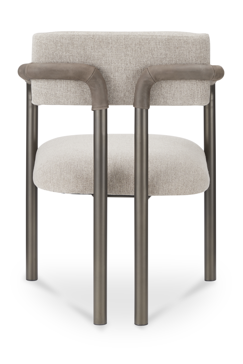 Brown Fabric Dining Chair | Novi Living Cassidy | Oroa.com
