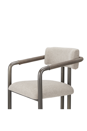 Brown Fabric Dining Chair | Novi Living Cassidy | Oroa.com