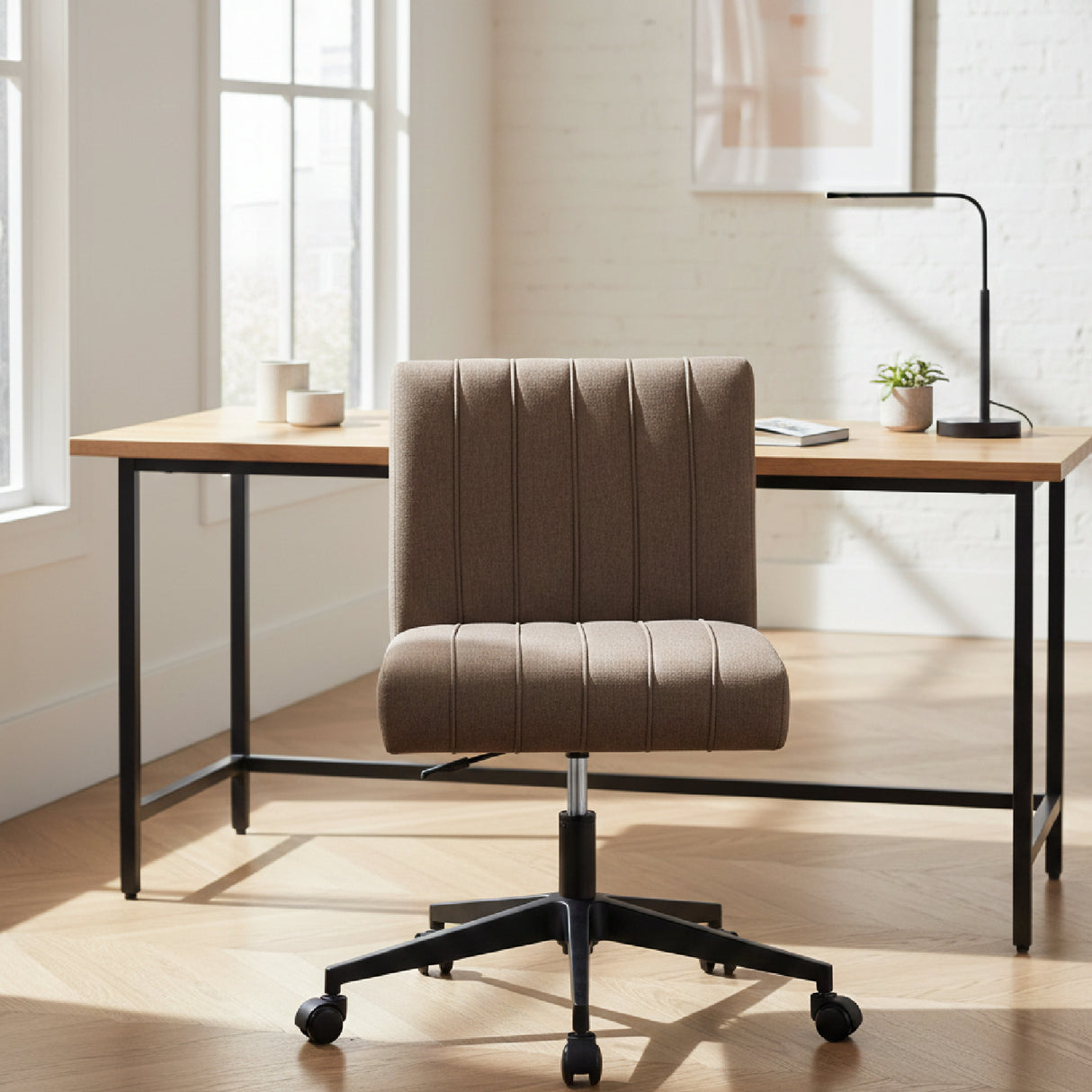 Channeled Office Chair | Novi Living Sally