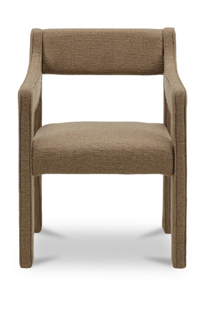 Upholstered Sloped-Arm Dining Chair | Novi Living Elise | Oroa.com