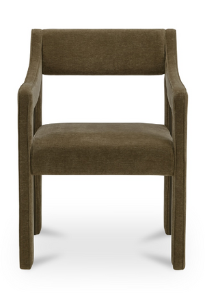 Upholstered Sloped-Arm Dining Chair | Novi Living Elise | Oroa.com