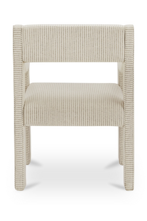 Upholstered Sloped-Arm Dining Chair | Novi Living Elise | Oroa.com