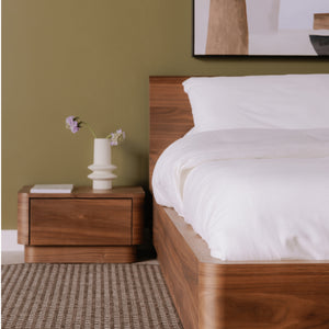   Modern European furniture - 1-Drawer Wooden Nightstand S - www.oroa.com | Oroa.com