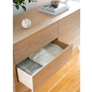   Modern European furniture - 6-Drawer Wooden Dresser - www.oroa.com | Oroa.com