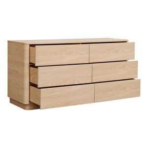   Modern European furniture - 6-Drawer Wooden Dresser - www.oroa.com | Oroa.com