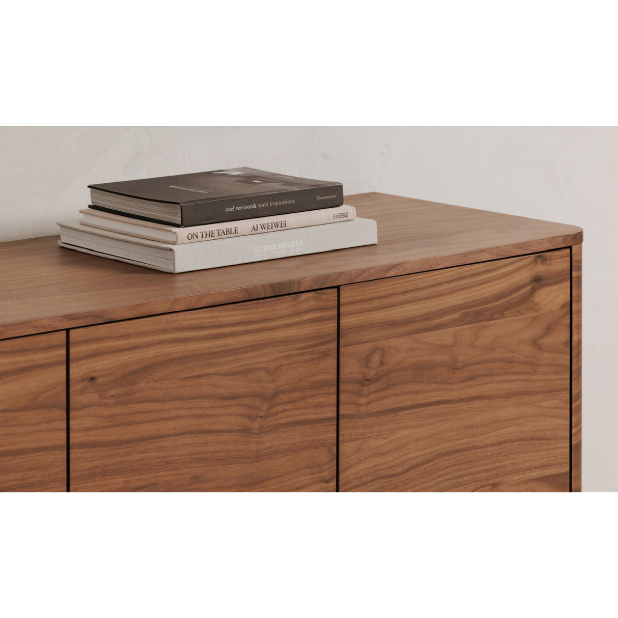 4-Door Wooden Sideboard | Novi Living Round Off | Oroa.com