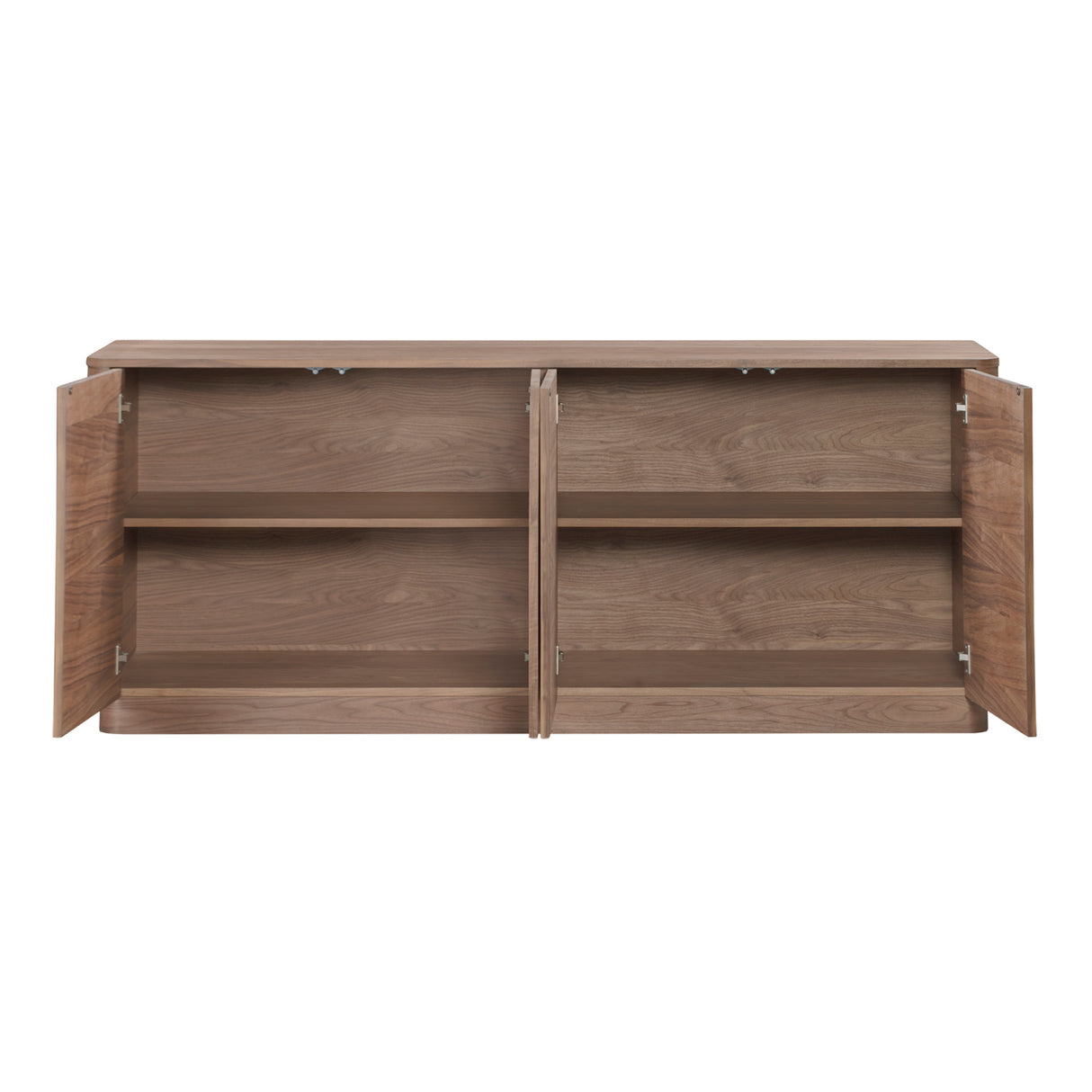 4-Door Wooden Sideboard | Novi Living Round Off | Oroa.com