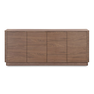 4-Door Wooden Sideboard | Novi Living Round Off | Oroa.com