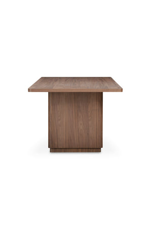 Rectangular Oak Dining Table | Novi Living Round Off | Oroa.com