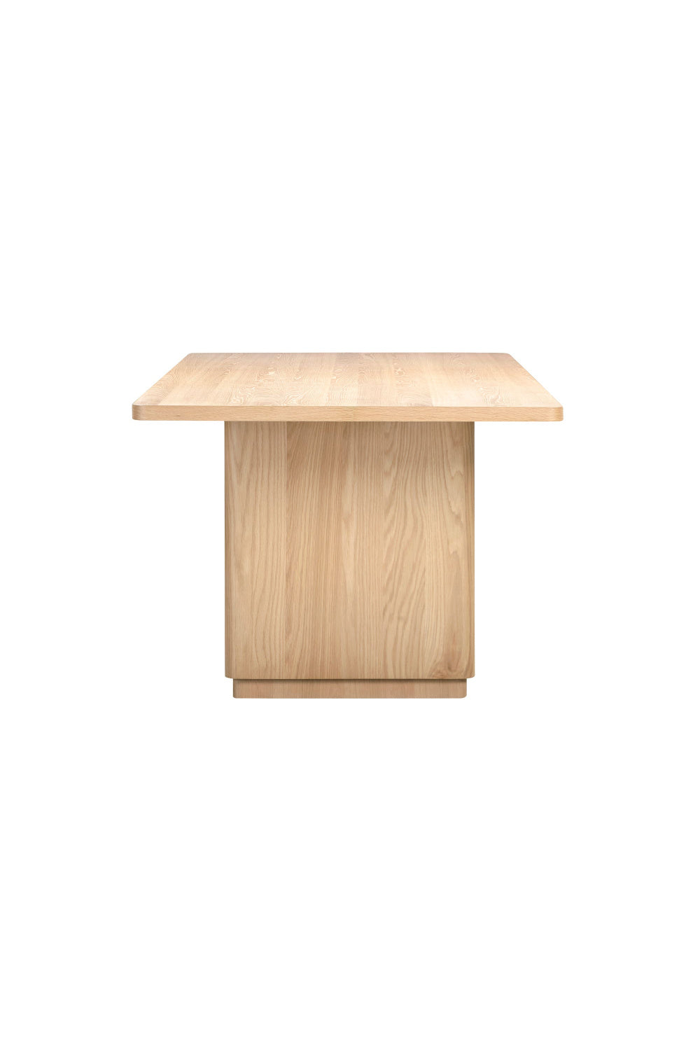 Rectangular Oak Dining Table | Novi Living Round Off | Oroa.com