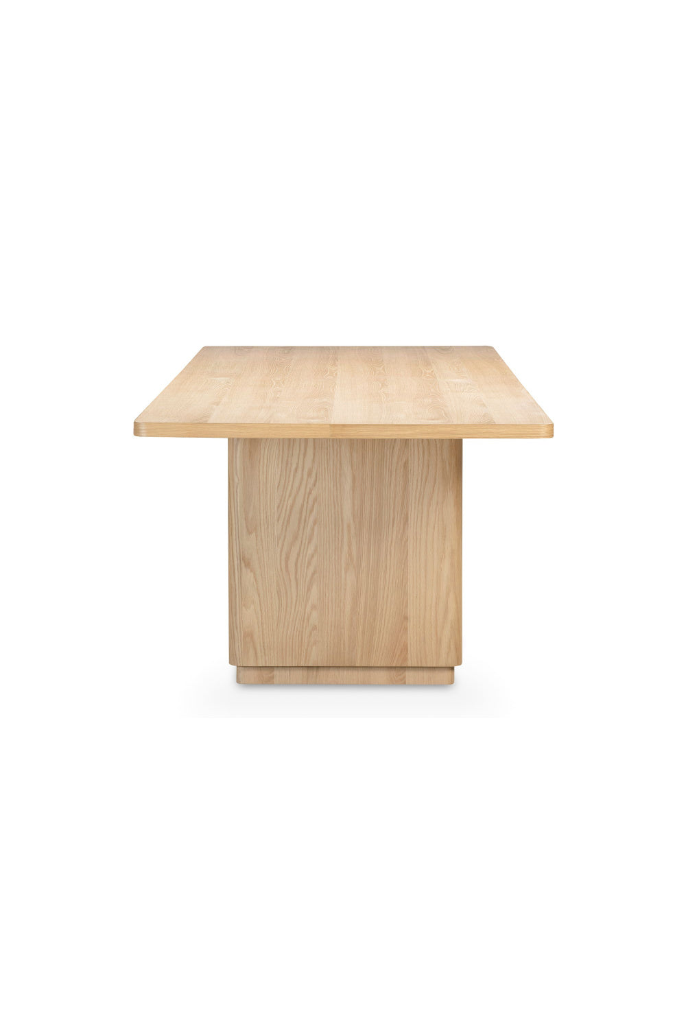 Rectangular Oak Dining Table | Novi Living Round Off | Oroa.com