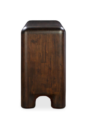   Modern European furniture - Brown Acacia 6-Drawer Dresser - www.oroa.com | Oroa.com