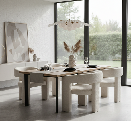 Modern 3-Legged Dining Chair | Novi Living Elo | Oroa.com