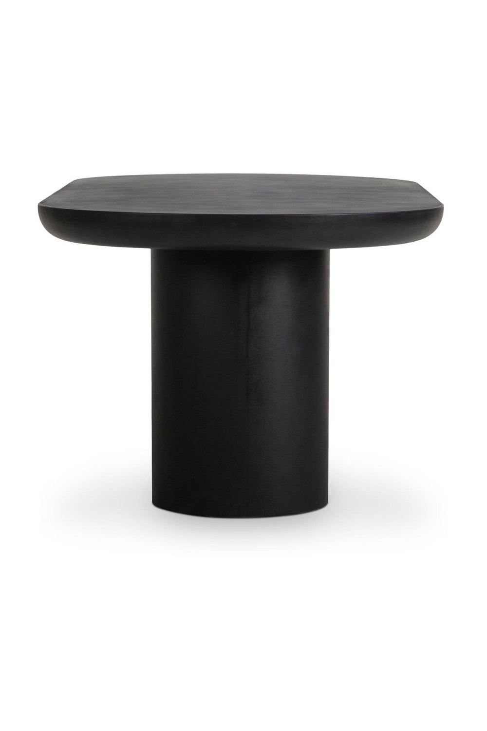   Modern European furniture - Black Indoor/Outdoor Oval Dining Table - www.oroa.com | Oroa.com