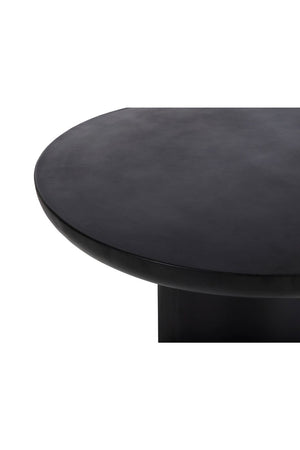  Modern European furniture - Black Indoor/Outdoor Oval Dining Table - www.oroa.com | Oroa.com