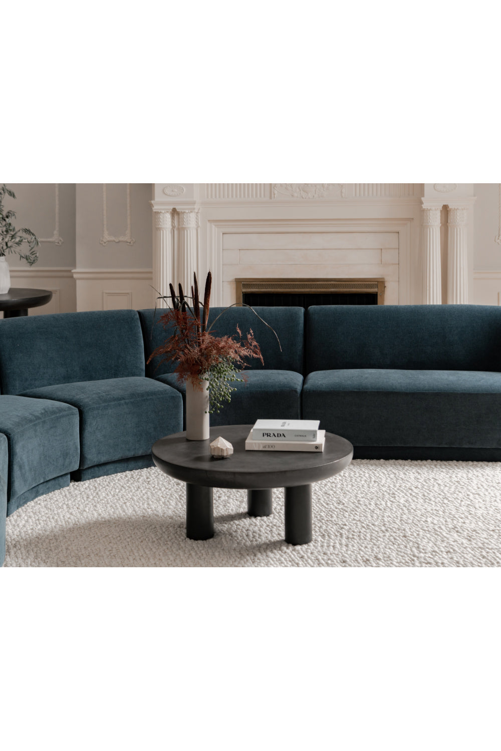 Modern European furniture - Indoor/Outdoor Concrete Coffee Table - www.oroa.com