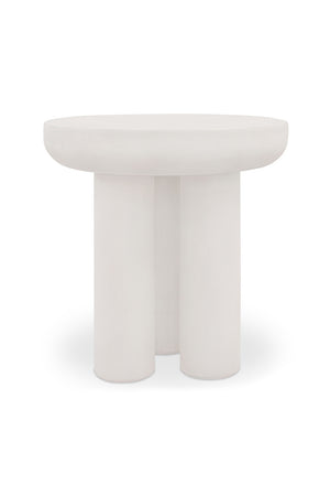 Modern European furniture - Indoor/Outdoor Concrete Side Table - www.oroa.com