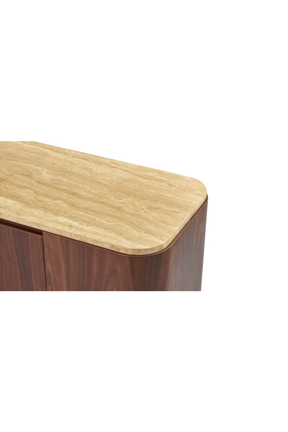 Travertine Top 2-Door Sideboard | NV Gallery Orion