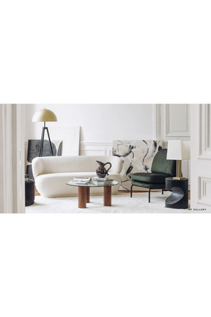Curved Back 2-Seater Sofa | NV Gallery Giulia | Oroa.com