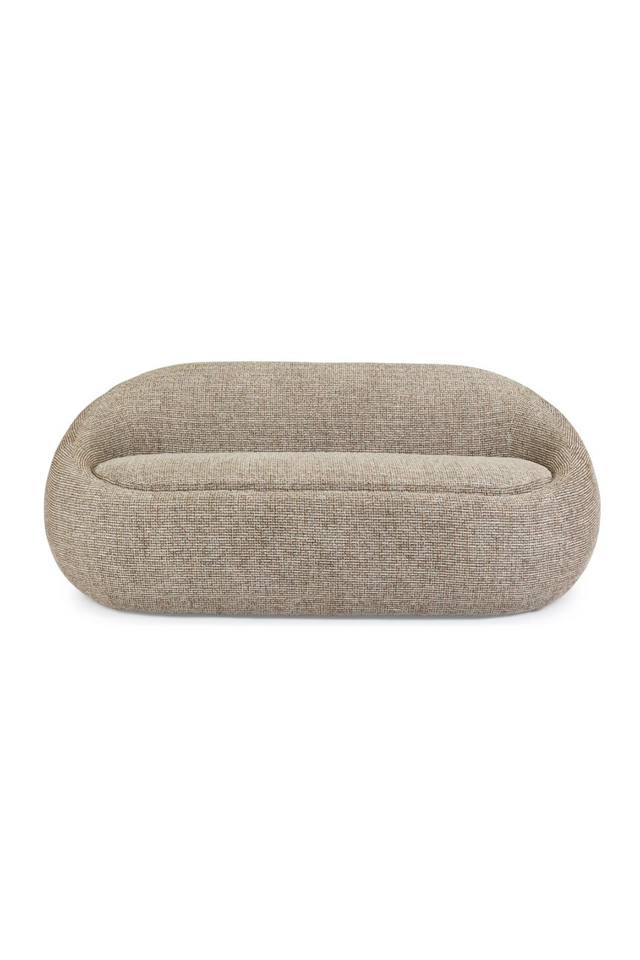 Beige Tweed 2-Seater Sofa | NV Gallery Nest | Oroa.com