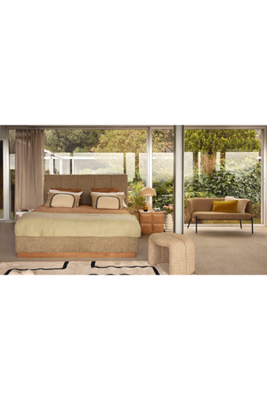 Yellow Tweed 2-Seater Sofa | NV Gallery Ray | Oroa.com