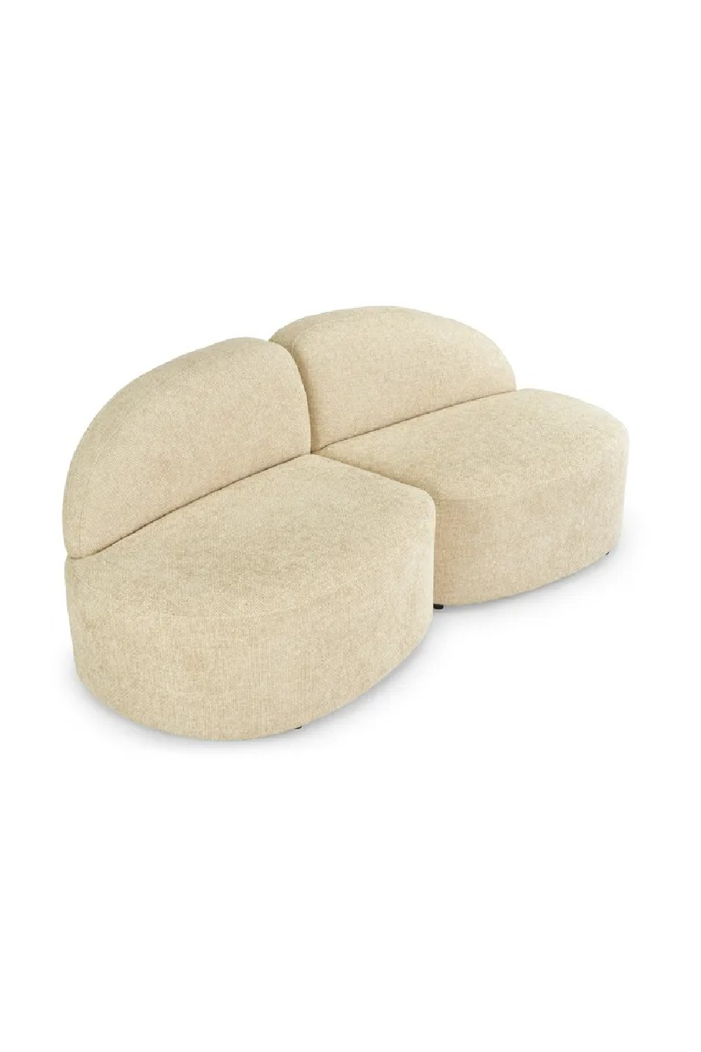 Beige 2-Seater Modular Sofa | NV Gallery Todd | Oroa.com