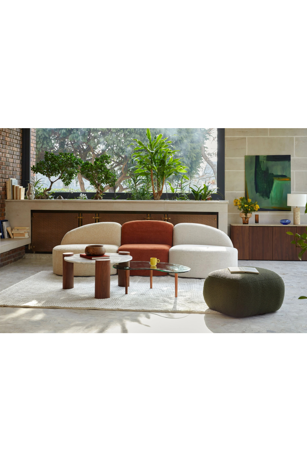 Beige 2-Seater Modular Sofa | NV Gallery Todd | Oroa.com