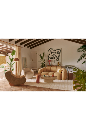 Channeled 3-Seater Sofa | NV Gallery Cocoon | Oroa.com