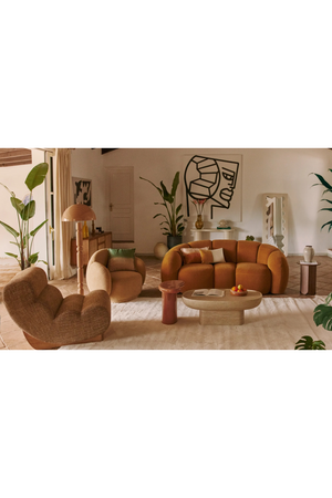 Channeled 3-Seater Sofa | NV Gallery Cocoon | Oroa.com