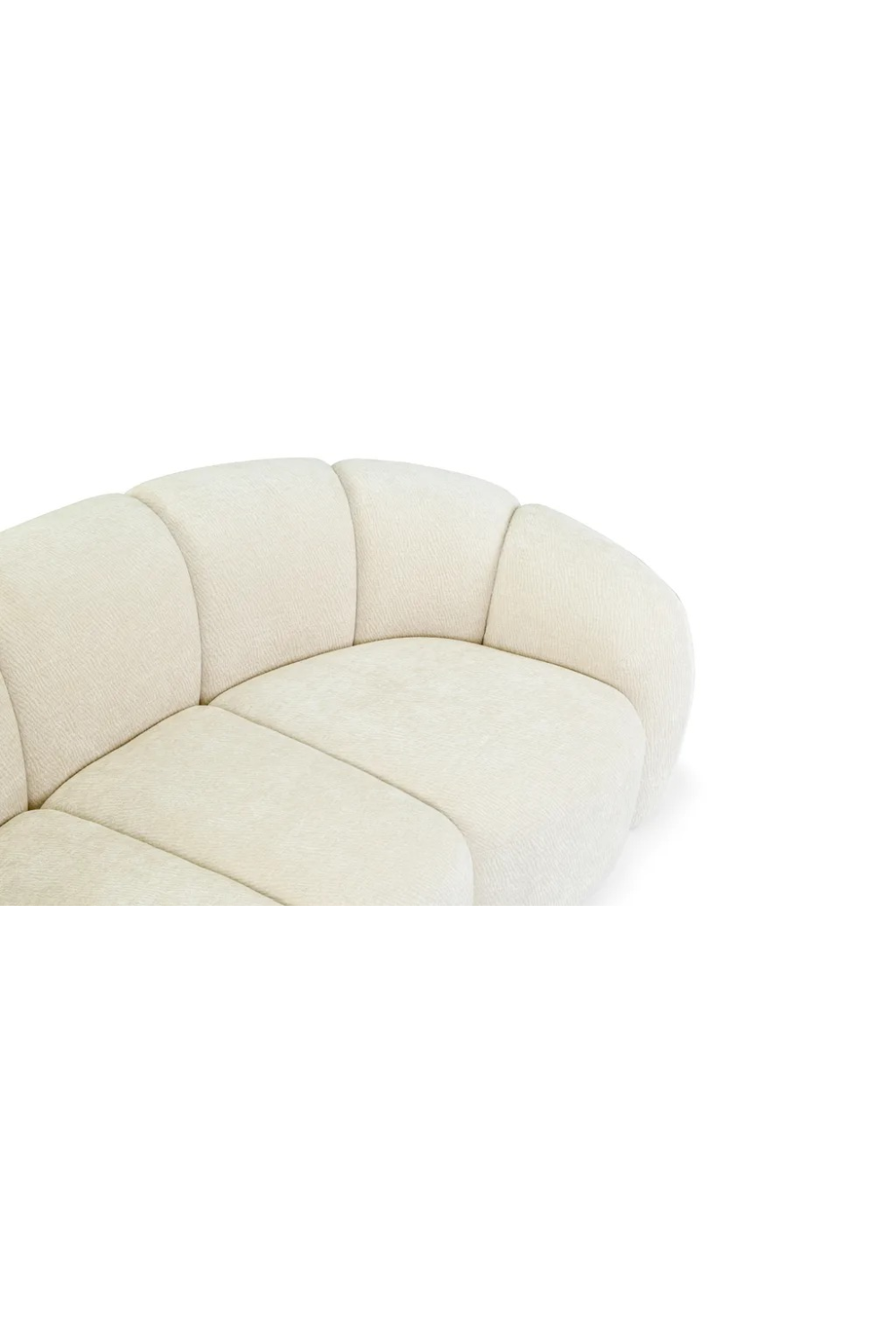 Channeled 3-Seater Sofa | NV Gallery Cocoon | Oroa.com