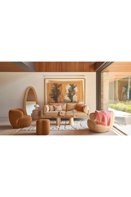 3-Seater Tweed Sofa | NV Gallery Ethan | Oroa.com