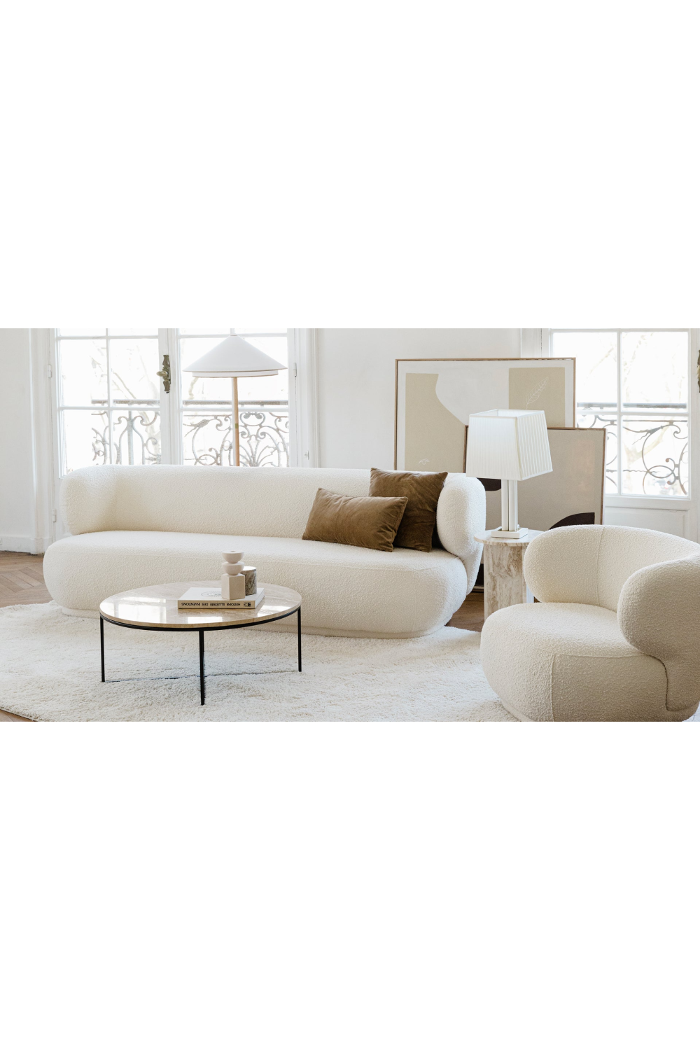 Low-Profile 3-Seater Sofa | NV Gallery Giulia | Oroa.com