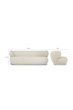 Low-Profile 3-Seater Sofa | NV Gallery Giulia | Oroa.com