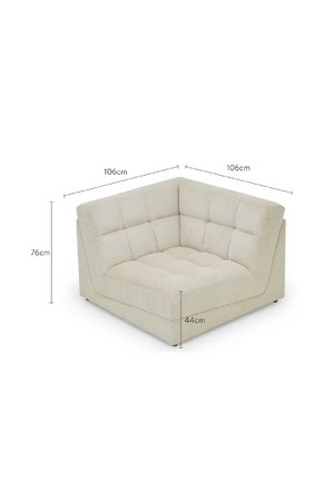 Square Tufted Modular Sofa | NV Gallery Paul | Oroa.com