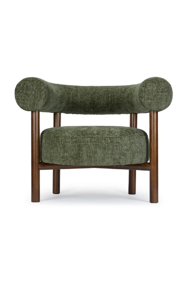 Curved Wood Frame Armchair | NV Gallery Carol | Oroa.com