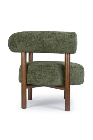 Curved Wood Frame Armchair | NV Gallery Carol | Oroa.com