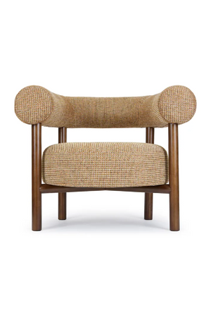 Curved Wood Frame Armchair | NV Gallery Carol | Oroa.com