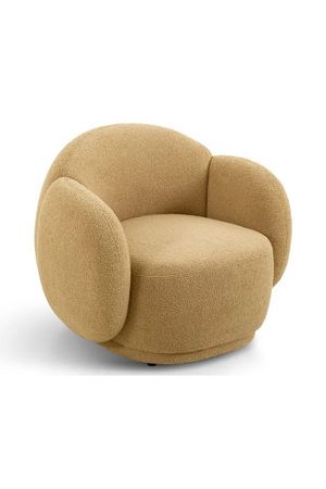 Rounded Legless Accent Armchair | NV Gallery Cocoon | Oroa.com