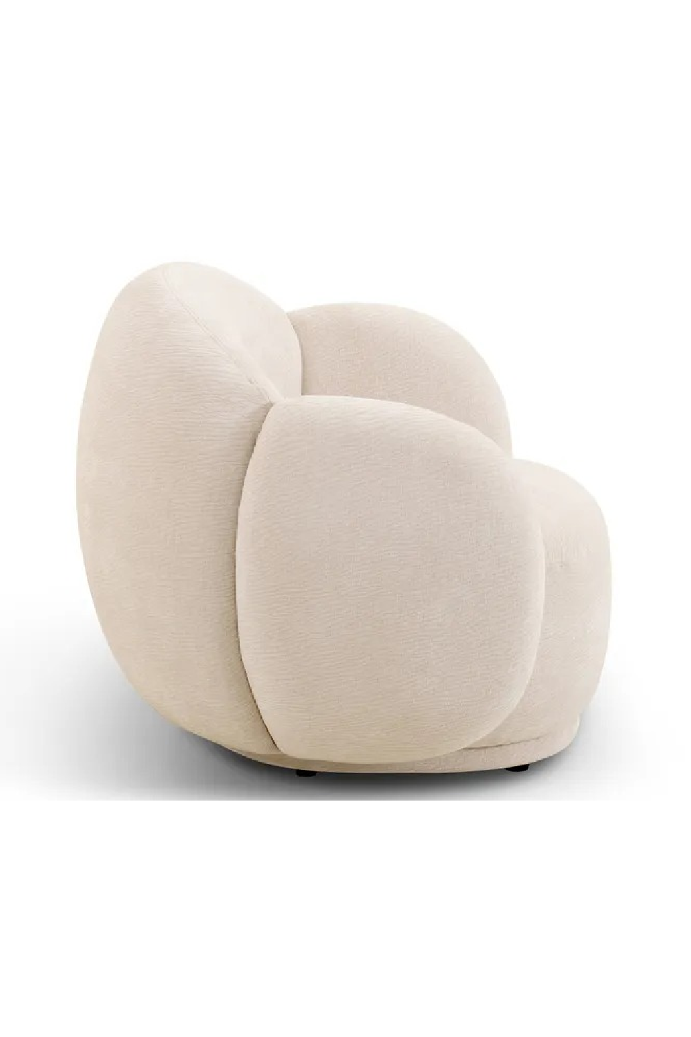 Rounded Legless Accent Armchair | NV Gallery Cocoon | Oroa.com