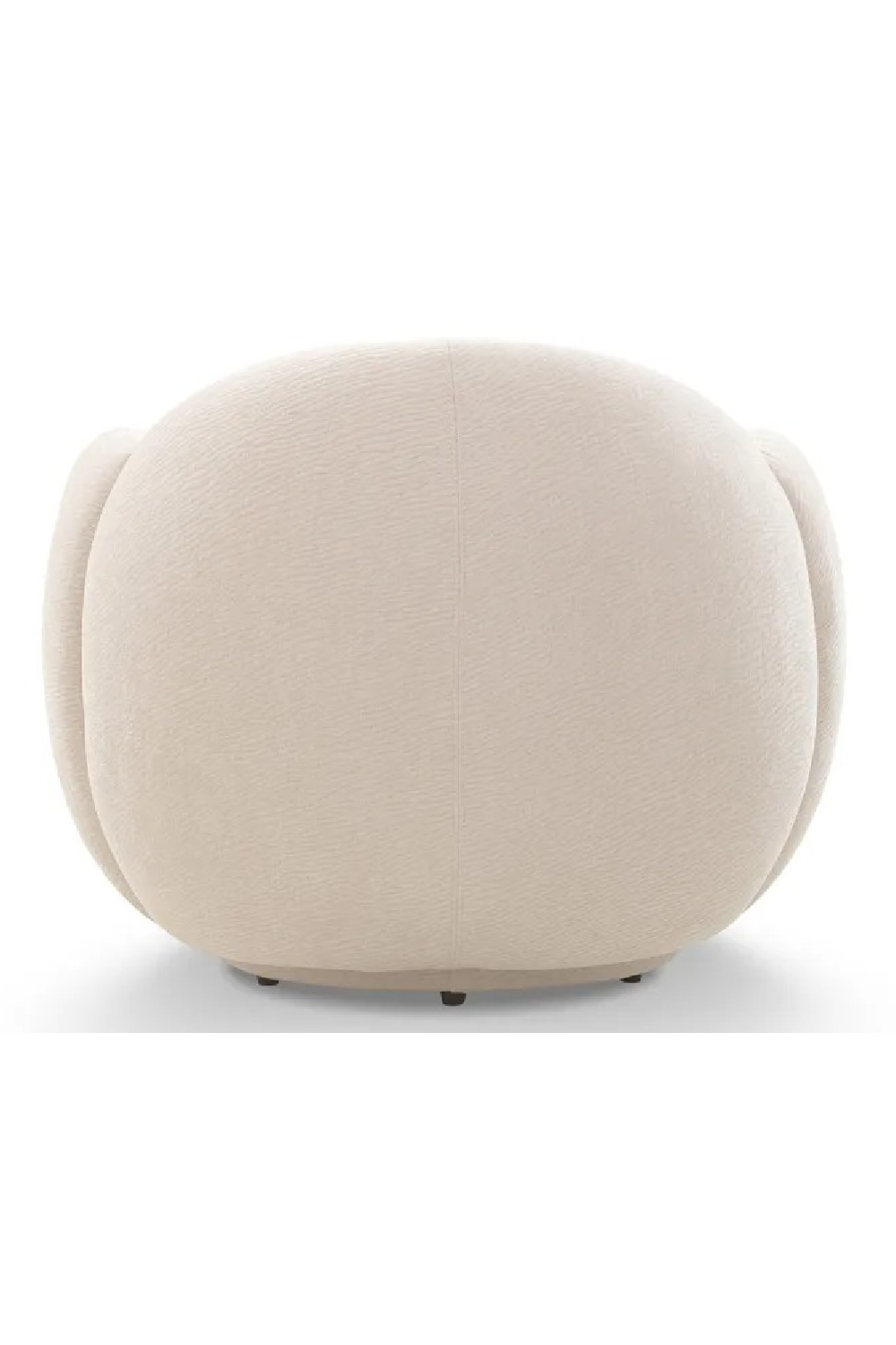 Rounded Legless Accent Armchair | NV Gallery Cocoon | Oroa.com