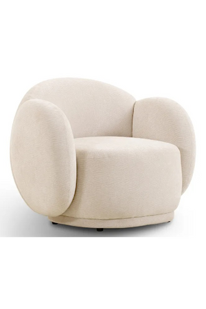 Rounded Legless Accent Armchair | NV Gallery Cocoon | Oroa.com