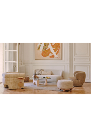 Contoured-Back Lounge Chair | NV Gallery Giulia | Oroa.com