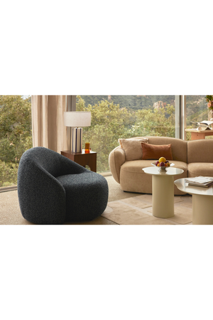 Rounded Asymmetrical Accent Chair | NV Gallery Neo | Oroa.com