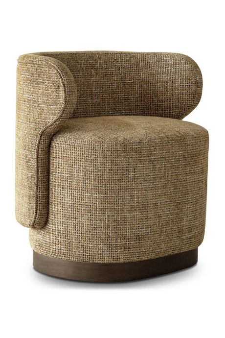 Brown Tweed Accent Chair | NV Gallery Giulio | Oroa.com