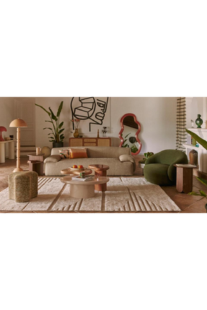 Upholstered Curve Accent Chair | NV Gallery Telde | Oroa.com